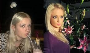 Valeria Lukyanova Before Her Barbie Doll Plastic Surgery Transformation