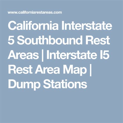 Rest Areas On I-5 California Map | Printable Templates Free