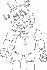 Withered Bonnie Pages Coloring sketch template