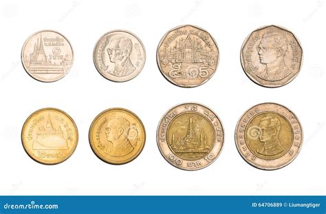 Thai Baht Coins Royalty-Free Stock Photo | CartoonDealer.com #44553477