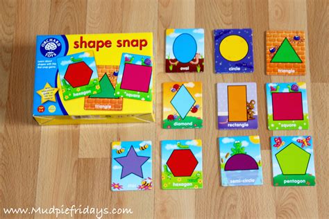 Playing with Shapes - mudpiefridays.com