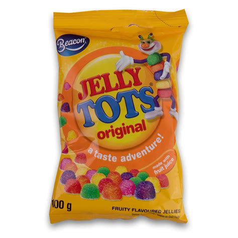 Jelly Tots Flavoured Jellies 100g – Cosmetic Connection