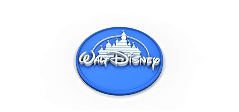 3D printable Walt Disney logo 3D model 3D printable | CGTrader