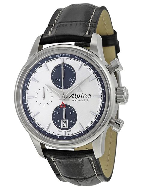 Alpina - Alpina Alpiner Swiss Automatic Men's Chronograph 42 mm Watch ...