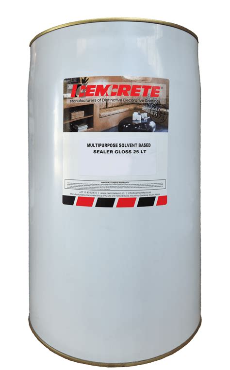 Cemcrete Multipurpose Solvent-Based Sealer