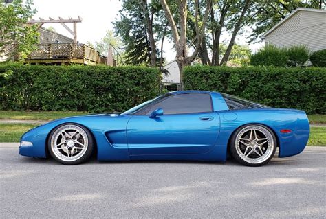 Stanced C5 Corvette Shows off New Paint and Wheels