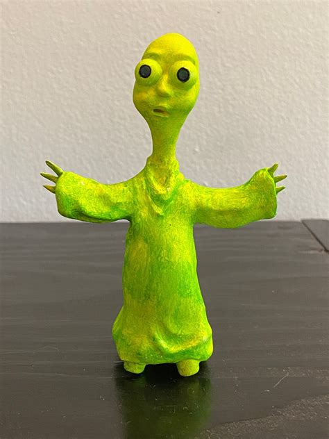 Alien Mr. Burns the Simpsons 4.75 Inch Statue - Etsy