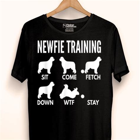 Newfie Training Newfoundland Dog Tricks shirt, hoodie, sweater ...