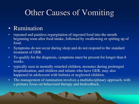 PPT - Vomiting In Children PowerPoint Presentation, free download - ID ...