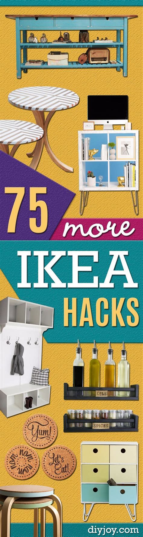 Best IKEA Hacks and DIY Hack Ideas for Furniture Projects and Home Decor from IKEA -Creative ...