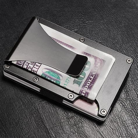 Quality RFID Blocking Slim Travel Wallet Credit Card Holder Money Clip - ForeverGifts.com