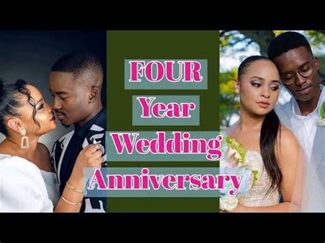 Hungani and Stephanie Ndlovu Celebrates four years wedding anniversary - YouTube