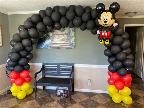 Mickey Mouse Balloon Arch