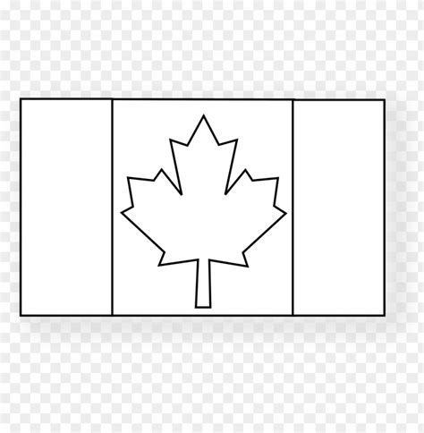 Canadian Flag Line Art PNG Transparent With Clear Background ID 82947 ...