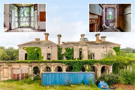 Inside spooky abandoned mansion in Devon on sale for just £400K with 10 ...