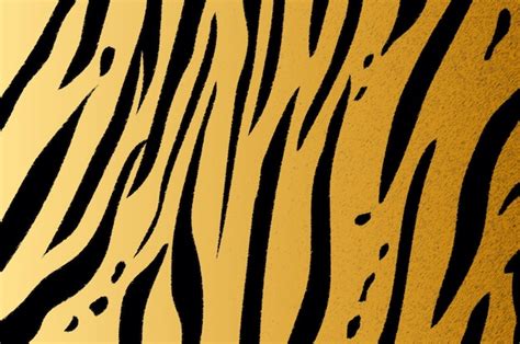 Premium Vector | Vector illustration of bengal tiger stripe pattern