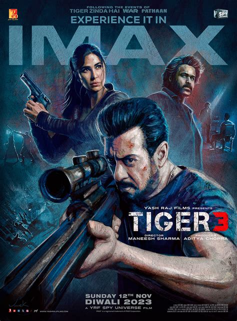 "TIGER 3" IMAX ART Exclusive Poster :: Behance