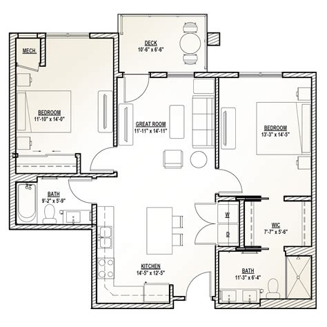 Floor Plans — The Linden