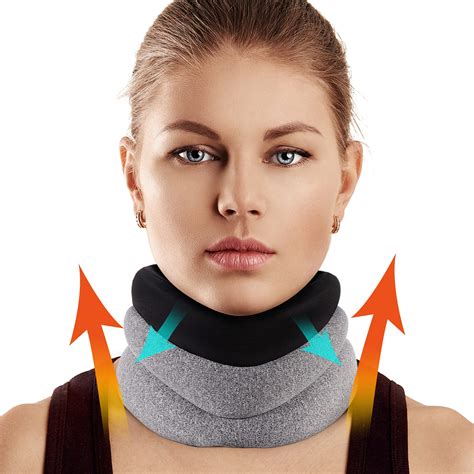 Neck Brace For Neck Pain And Support, Foam Cervical Collar For Sleeping ...