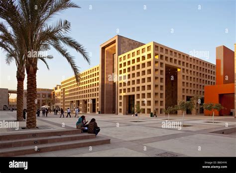 library, new campus, American University in Cairo, Egypt Stock Photo, Royalty Free Image ...