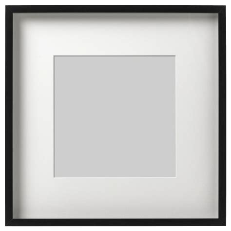 20' x 20' ribba frame with black and white photo | Ribba frame, Ikea frames, Diy picture frames