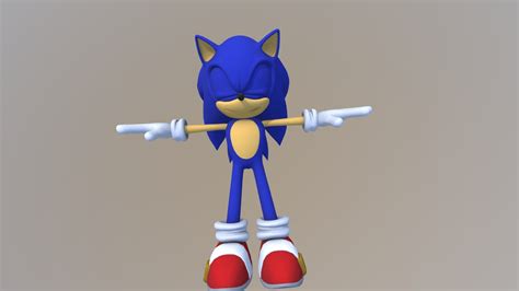 Sonic Lost World Modern Sonic model - Download Free 3D model by ...