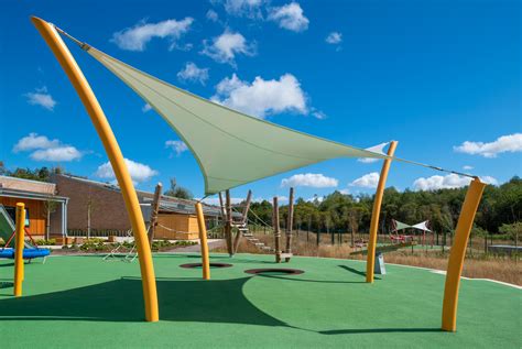 St Crispin's School, Playground Canopies - Base Structures