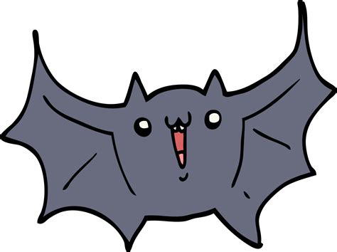 cartoon happy vampire bat 12136959 Vector Art at Vecteezy