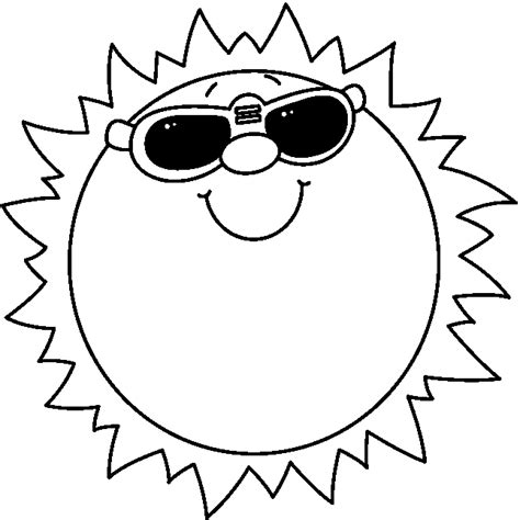 5+ Summer Clipart Black And White - Preview : Summer Clipart Bl | HDClipartAll