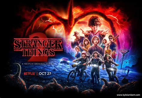 Kyle Lambert - Stranger Things 2 - Poster