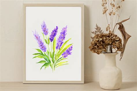 Lavender Print Wall Art, Lavender Art,Digital Print,Wall Pri