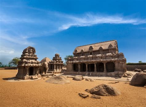 Pancha Rathas (Five Rathas) Mahabalipuram