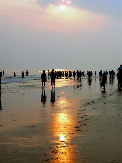 Natureram: Digha sea beach at sunset