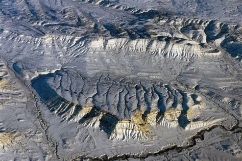 Cuesta and parallel drainages, Wyoming – Geology Pics