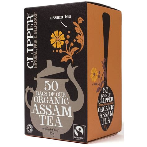 Clipper Organic Assam Tea - 50 Bags - Clipper