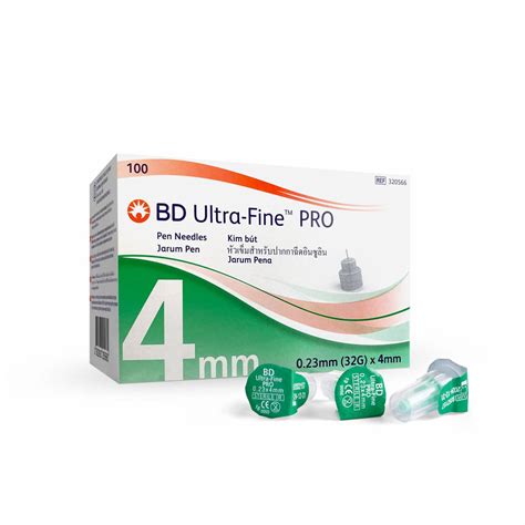 BD Ultra-Fine™ PRO 4mm Pen Needles (32G)