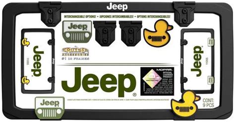 Cruiser Accessories Jeep License Plate Frame 11055 | O'Reilly Auto Par