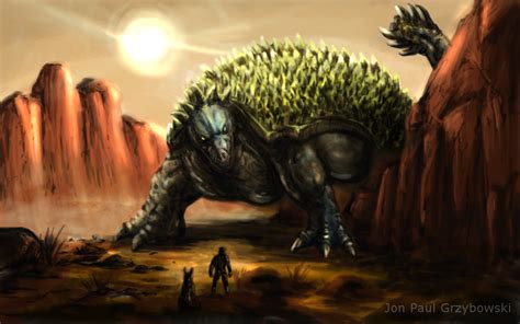 Anguirus conceptart by jpizzle6298 on DeviantArt