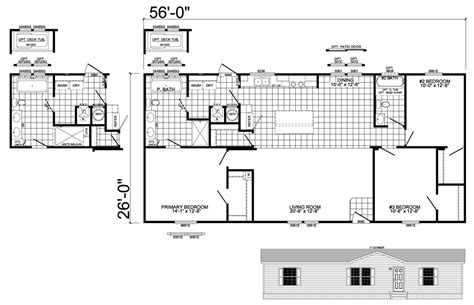 Triple Wide Mobile Home Floor Plans Florida - Tutor Suhu