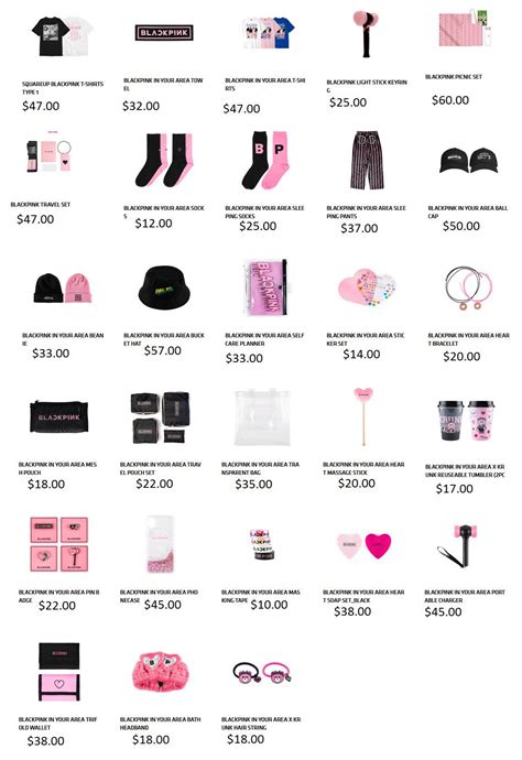 BLACKPINK THE ALBUM Official Merchandise 6types K-Pop Authentic Goods | ubicaciondepersonas.cdmx ...