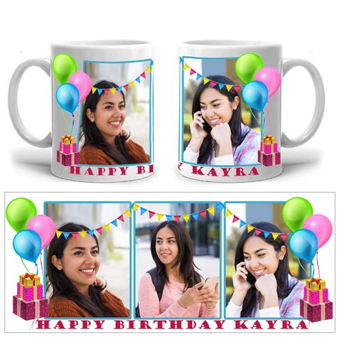 Birthday wishes photo mug - Buy Personalized Gifts | Photo Lamps and ...