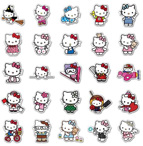 Hello kitty stickers | Etsy