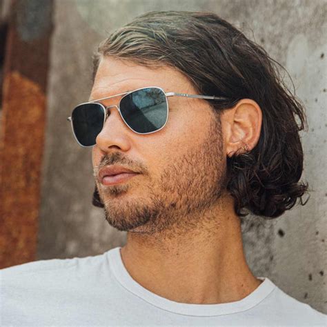 Aviator - Matte Chrome Sunglasses | Randolph USA