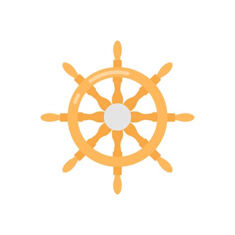 Ship Helm icon in vector. Illustration 33334988 Vector Art at Vecteezy