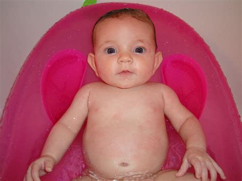 The McDaniel Family: Bath time for Baby (29/100)