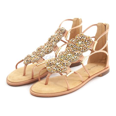 Sandals ALMA EN PENA Suede Sand V20977