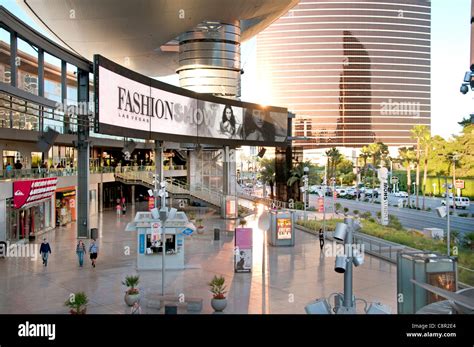 Las Vegas Fashion show mall strip United States Stock Photo - Alamy