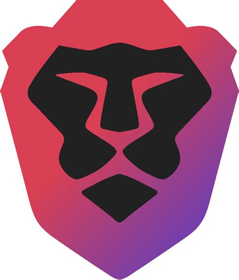 I made a dark mode brave logo out of boredom : r/brave_browser