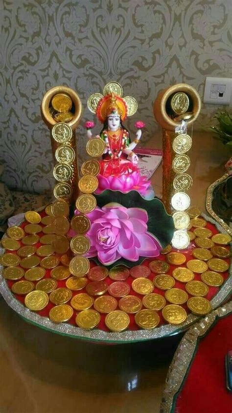 Pin by Megha Kiran Khara on Indian traditional marriage ideas | Diwali decorations, Thali ...