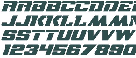 NFL RedZone font download free (truetype)